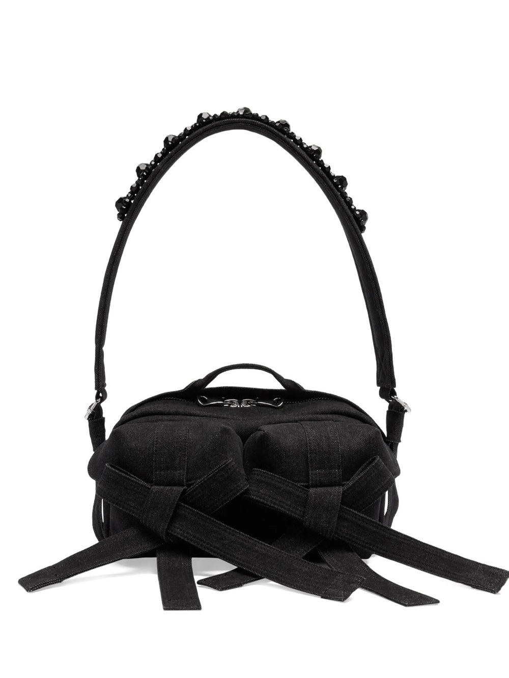 Simone Rocha Bead Embellished Bow Bag